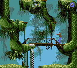 Flashback The Quest for Identity back cover for Sega Genesis